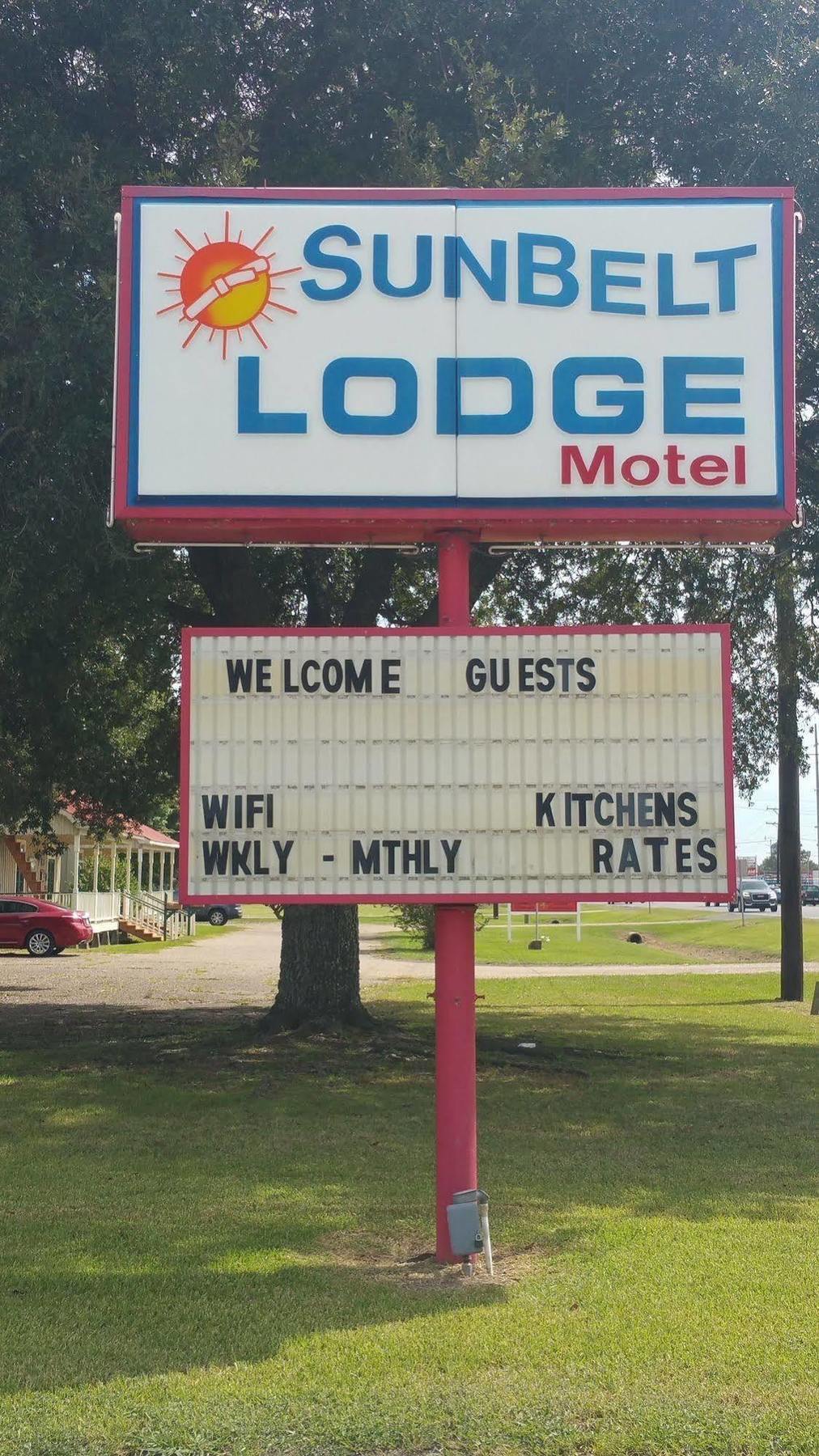 Sunbelt Lodge Motel Abbeville Bagian luar foto